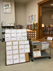 三鷹駅前図書館の様子